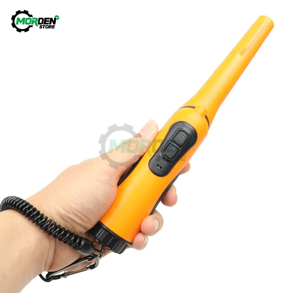 Pinpointing Handheld All Metal Detector Depth Waterproof Gold Finder Search Treasure Kits LED Lights For Coin