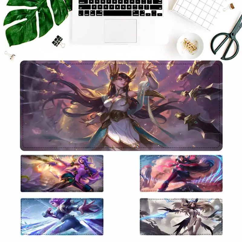 Промоакция игровой коврик для мыши LOL Irelia ПК геймерский аниме нескользящий