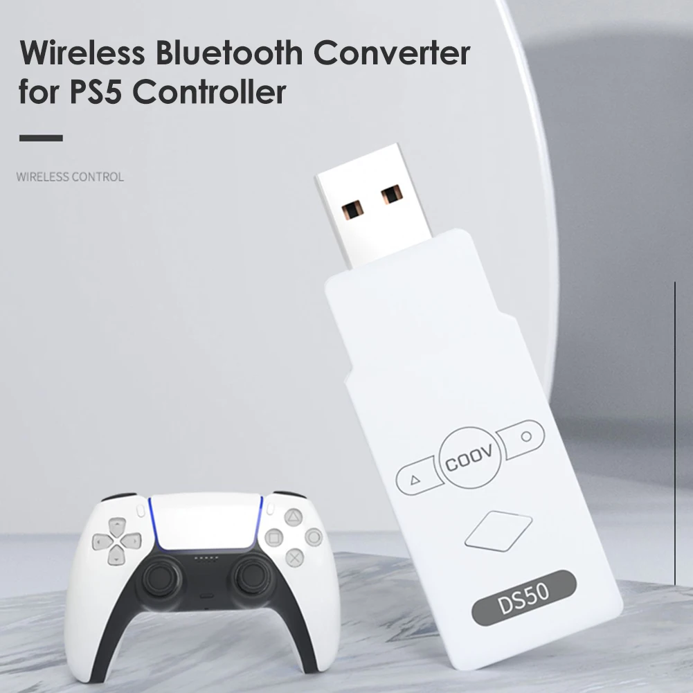 USB Adapter For PS5/PS4/NS Switch/PC/PS3 Console Wireless Joystick Bluetooth-compatible Controller Converter XBOX PC Games | Электроника