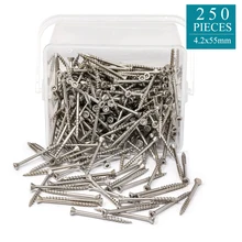 

#8×2-1/6 Torx Slot Star Drive Type 17 Stainless Steel Wood Deck Screws，250pcs