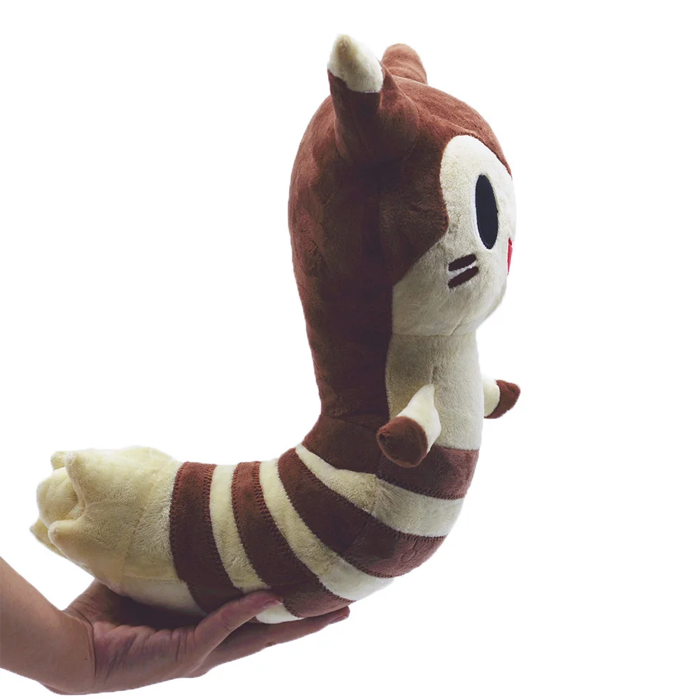 Takara Pokemon Япония Аниме Sentret Furret Peluche мягкие куклы из мультфильма для детей горячие рождественские подарки плюшевые игрушки - Цвет: Furret 22cm