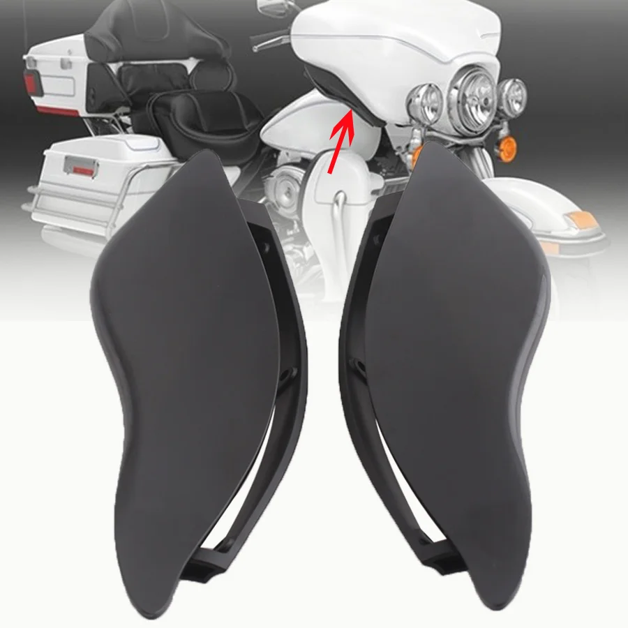 defletor de ar para harley touring, ultra