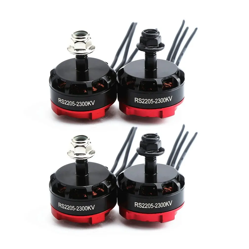 

RS2205 2300KV 2205 CW/CCW Brushless Motor 3-4S for FPV RC Racing Drone Multicopter Dual Lock CW / CCW Locknuts
