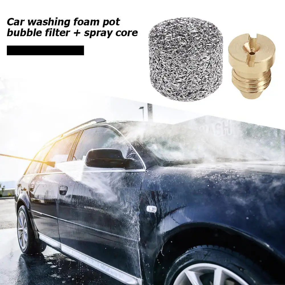 1 шт. Автомобильный Автоматический пенопластовый фильтр картридж из нержавеющей