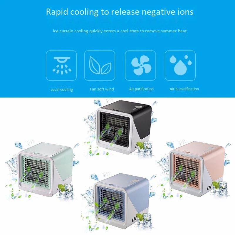 Небольшой кондиционер устройства USB Arctic воздушный охладитель мини-вентилятор воздушный охлаждающий вентилятор летний портативный кондиционер
