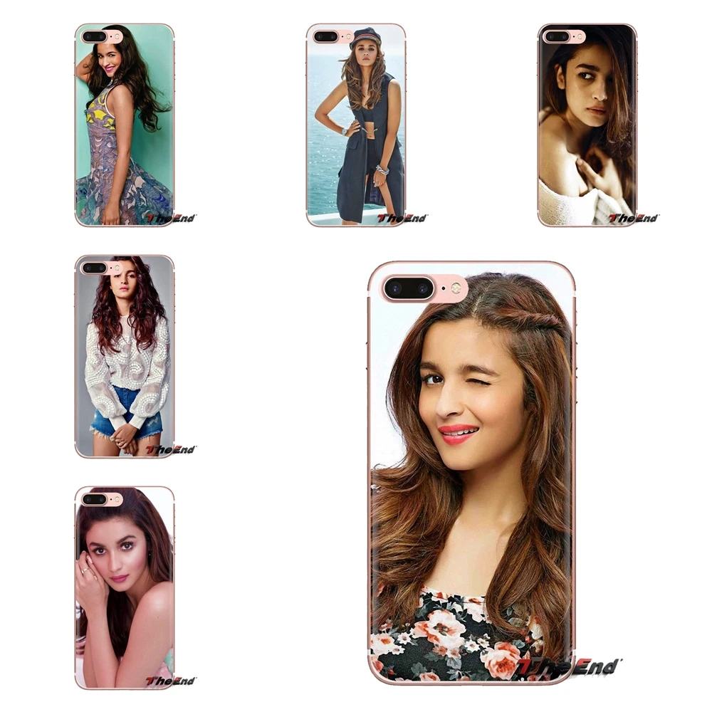 For LG G3 G4 Mini G5 G6 G7 Q6 Q7 Q8 Q9 V10 V20 V30 X Power 2 3 K10 K4 K8 2017 Ultra Thin Case Alia Bhatt an Indian actress model |