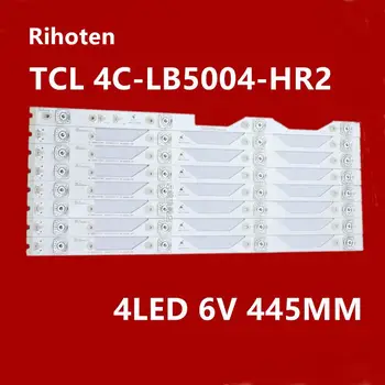 

LED Backlight strip 4 lamps For 50"TV L50DJC-F Light Bar 4C-LB5004-HR2 4C-LB5004-HR1 50HR330M04A2/B2 Screen LVF500ND1L AD9W02