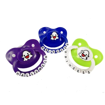 

Halloween Abdl Adult Size Pacifier Silicone Cute Customized Daddys Dom Adult Baby Size DDLG Pacifier Little Space