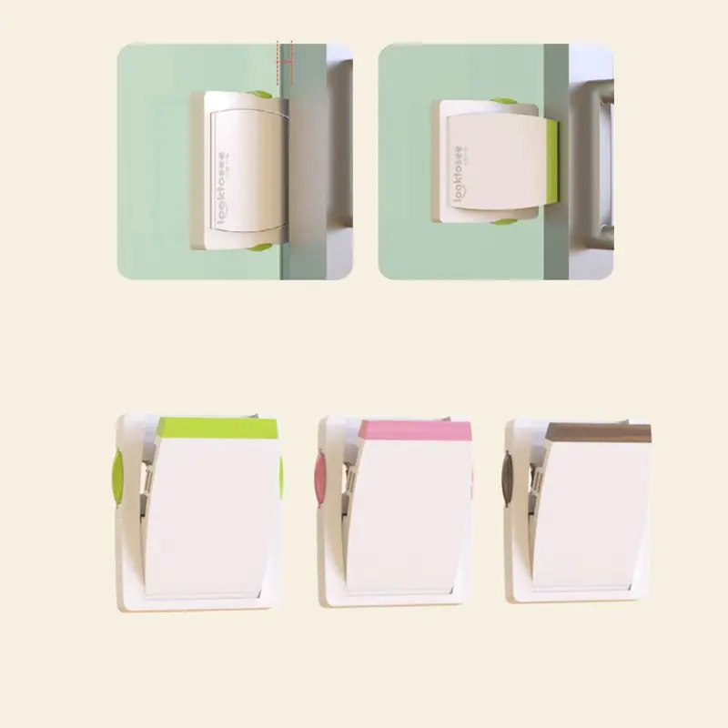 

Kids Baby Sliding Window Door Guard Stopper Child Proof Drawer Handle Lock Jammer Children Safety Care Home Room Accessory