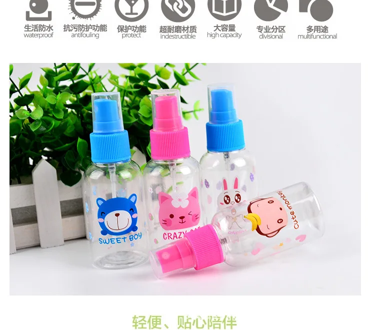 75 Ml Environmentally Friendly Flower Spray Lotion Small Spray Bottle Fine Mist Spray Bottle Small Watering Can Cosmetics Storag