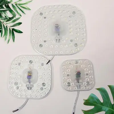 DishyKooker светодиодный энергосберегающий Модуль Квадратной Формы Потолочный светильник источник