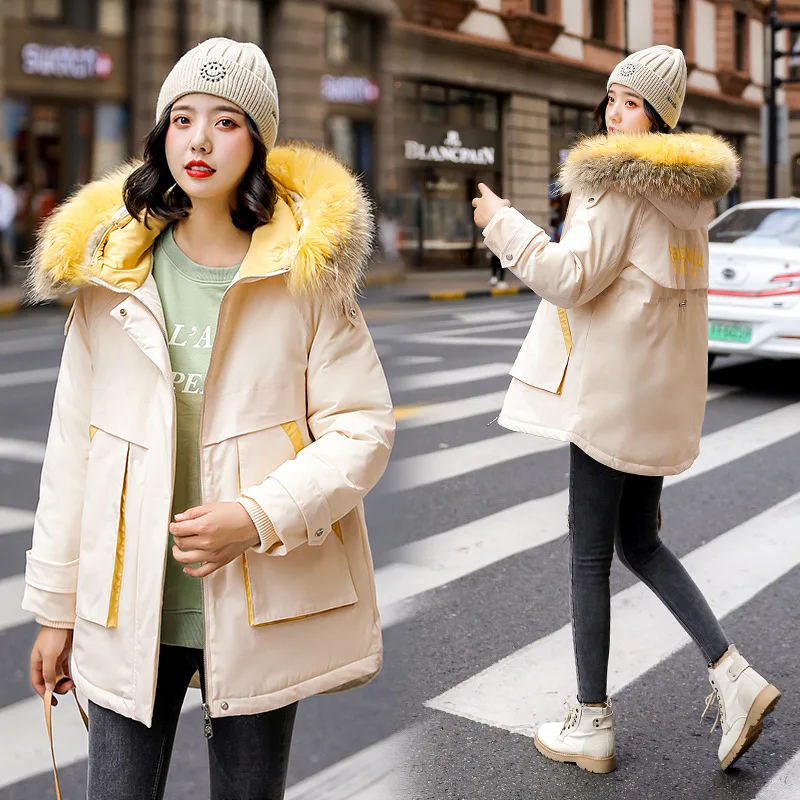 

Down Jacket Cotton-padded Clothes Women's Early Winter 2019 New Style Short Loose-Fit Short-height Dongdaemun Cotton-padded Clot