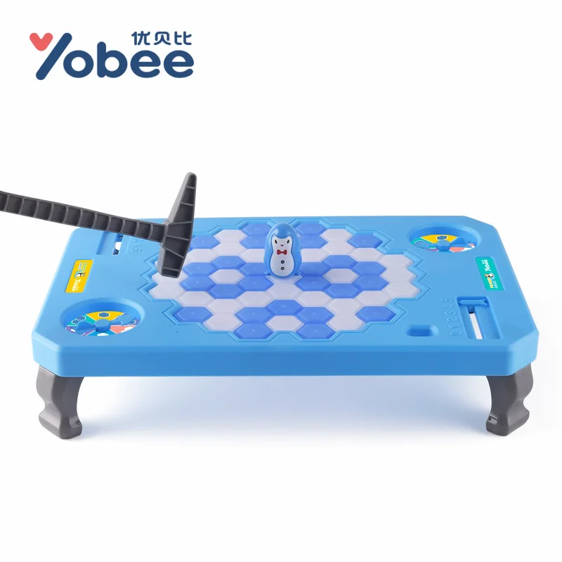 

Yobee Save Penguin Board Game Building Blocks Children Tabletop Game Ice-Breaking Parent And Child Douyin New Interactive Educat