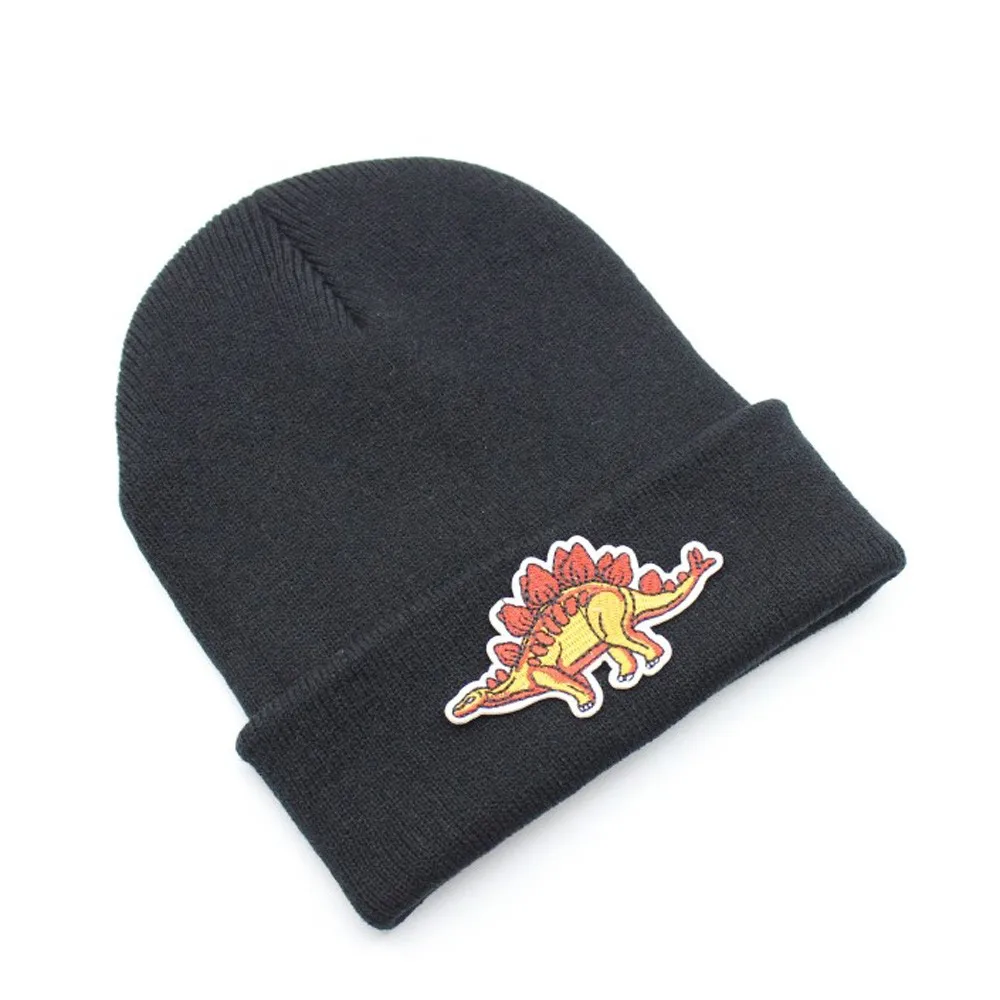 Модные шапки унисекс, теплые зимние шапки, Вязаная Шерстяная шапка czapki dla dzieci, шапка для детей