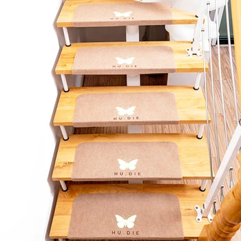 

5pcs Warm Safety Floor Tape Carpet Anti Slip For Kids Elders Self Adhesive Stair Tread Luminous Mat Staircase Protector Reusable