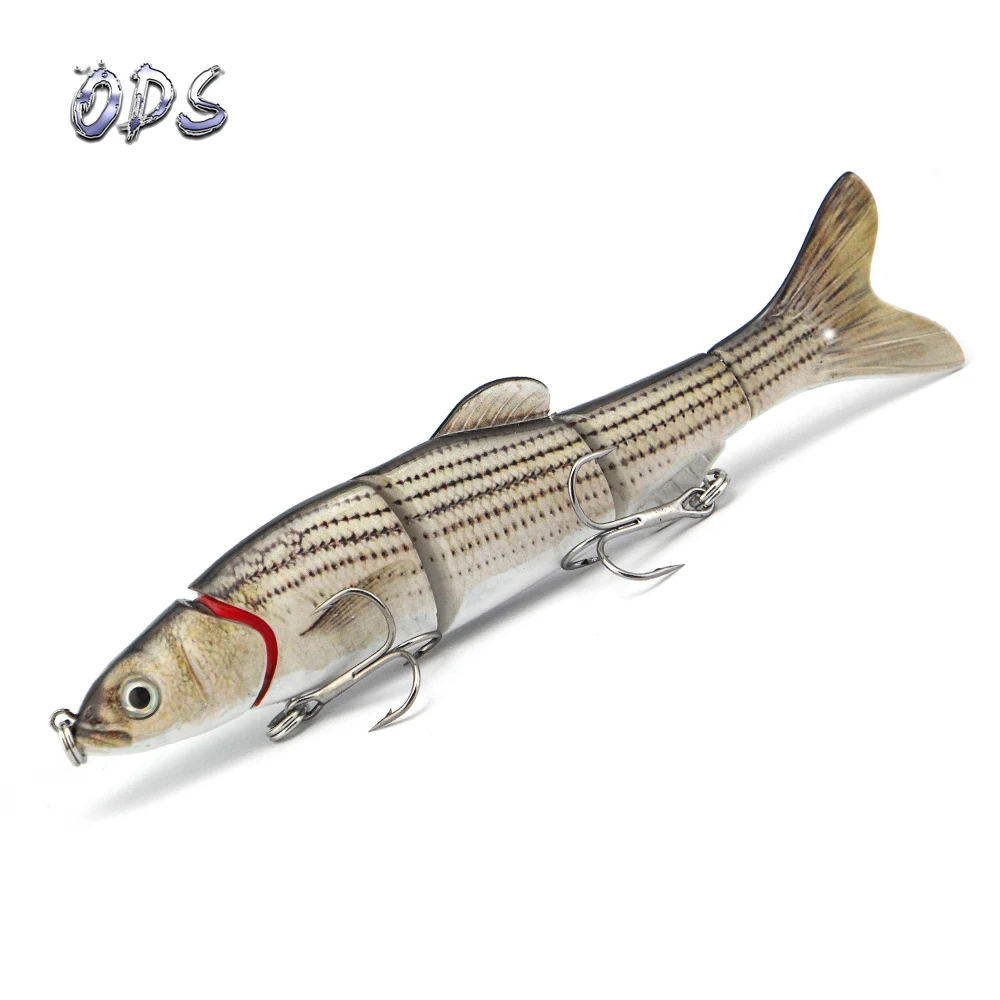 

40g 165mm ABS Plastic 5 Five Section Lure Swim baits Fishing lure segement Artificial swimbait Lure Fishing Lure for saltwater