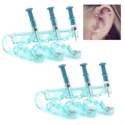 Disposable Ear Piercing Guns Painless Healthy Sterile Puncture Tool Without Inflammation for Earrings Ear Piercing Gun 1-6pcs