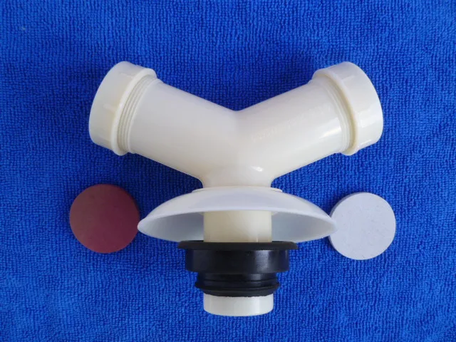 

Kitchen Sink Wash Basin Drainer Washing Machine Drain-pipe Tee Fitting Y-joint Deodorizing Anti-Overflow