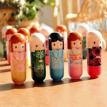 

Doll Lip Hydrating Balm Lasting Moisture Natural Lipstick Lip Gloss Cream Random Shape