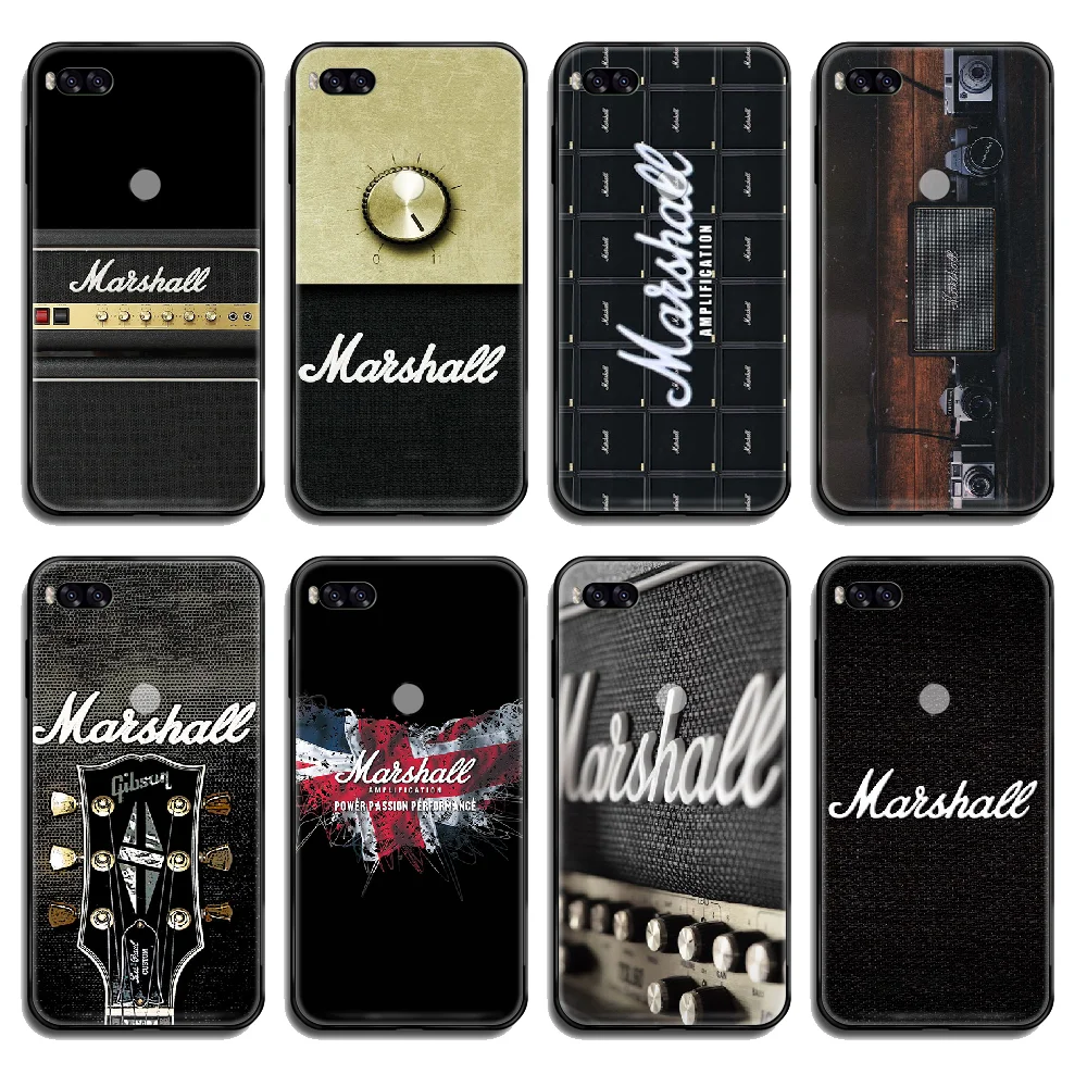 Чехол для телефона Marshall sound Корпус Корпуса Xiaomi Redmi Mi Note 3 5 6 8 9 A1 2 Max3 Mix2 X SE Lite Pro