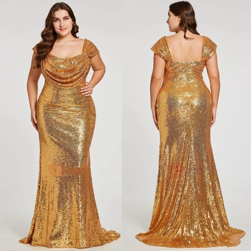 gold mothers dress