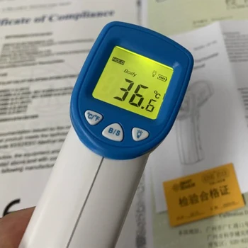 

Temperature instruments Forehead Temperature Gun digital thermometer Hand-held Baby Adult