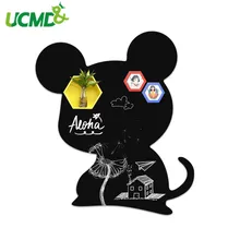 Мультяшные наклейки на стену для офиса, доски для записей, съемные детские граффити, живопись, доска для школы, обучающая доска