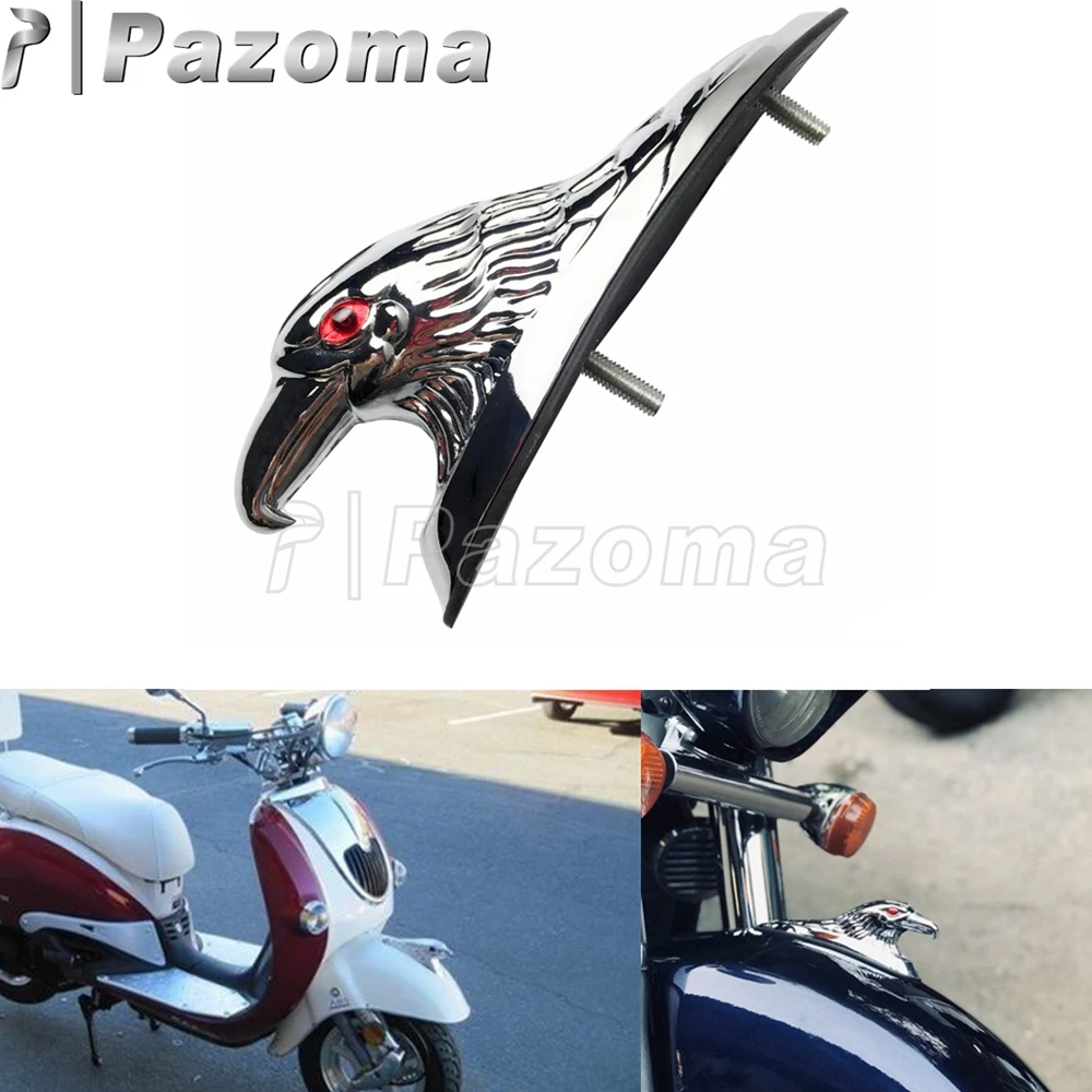 Parafango anteriore per moto, decorazione in metallo con