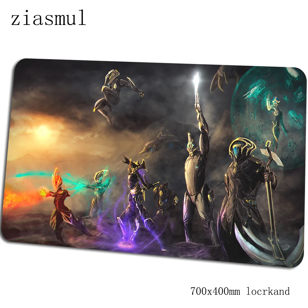 Warframe коврик для мыши Лидер продаж компьютерный коврик 70x40 см игровой коврик для мыши с изображением большой Самый дешевый клавиатура со встроенной мышью игры pc gamer стол - Цвет: Size 700x400x2mm