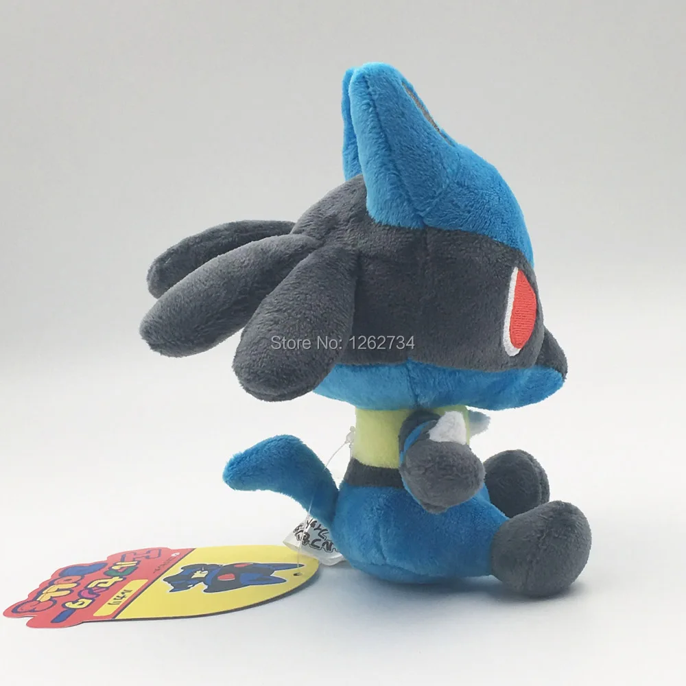 10/лот Lucario 16 см плюшевая Мягкая кукла для детей плюшевая игрушка в розницу
