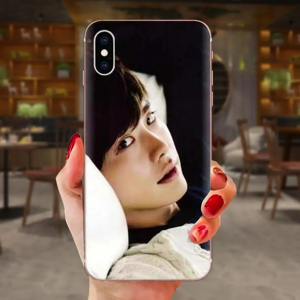 as picture Idol ли Чон сок мягкий чехол для телефона Coque для samsung Galaxy Note 5, 8, 9, S3 S4 S5 S6 S7 S8 S9 S10 5G mini Edge рlus Lite - Цвет: as picture