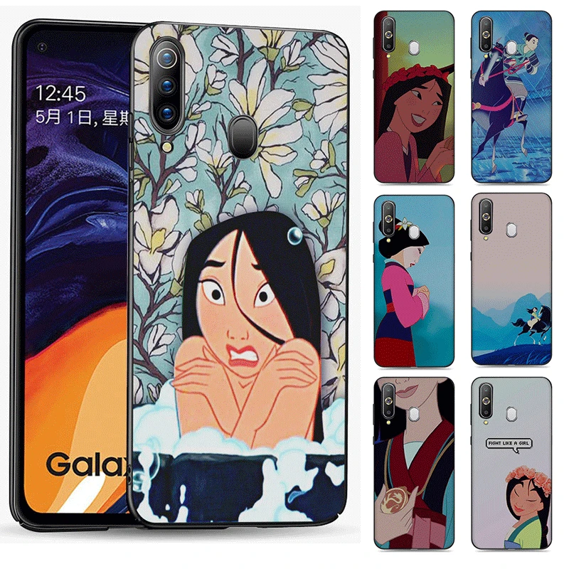 Чехол для телефона Samsung A10 A10S A20 A20S A20E A30 A3S A40 A40S A50 A50S A60 A70 A70S мультяшная пленка Mulan