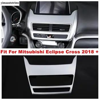 

Dashboard Navigation GPS Multimedia Display Screen Panel Decoration Cover Trim Fit For Mitsubishi Eclipse Cross 2018 2019 2020
