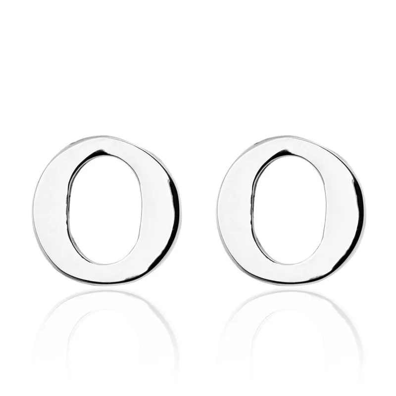 

Lettered Series Silver O Sleeve Nail French Shirt Men Cufflinks Manufacturers Direct Selling