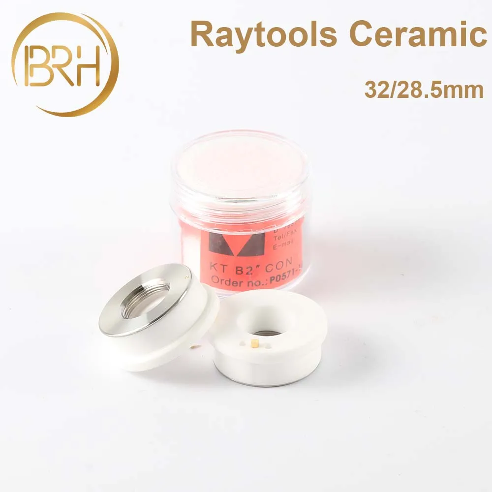 Лазерная керамика 28/32 мм OEM Precitec/WSX/Raytools керамический KT B2 с держателем P0571 1051 00001