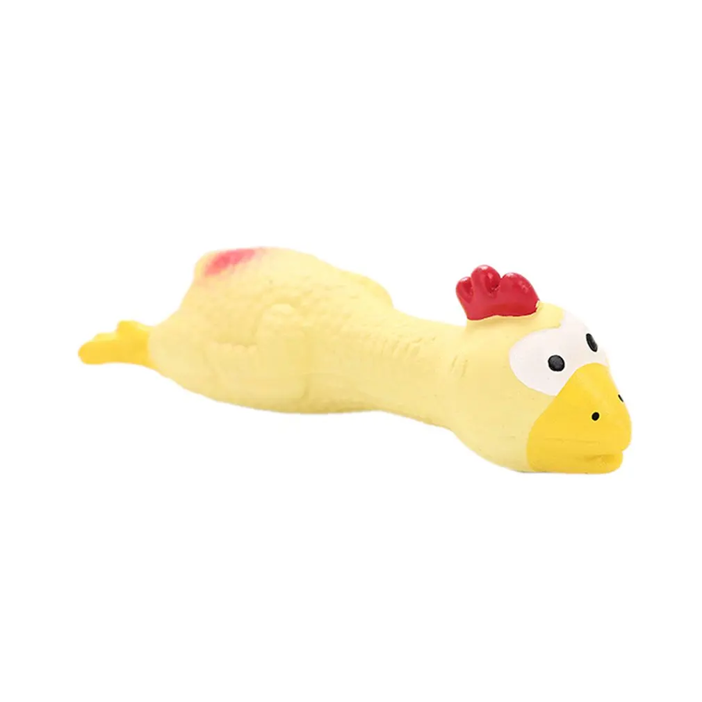 Dog Toy Latex Large And Medium-sized Pet Sounding Screaming Chicken Spoof Bite-resistant | Дом и сад