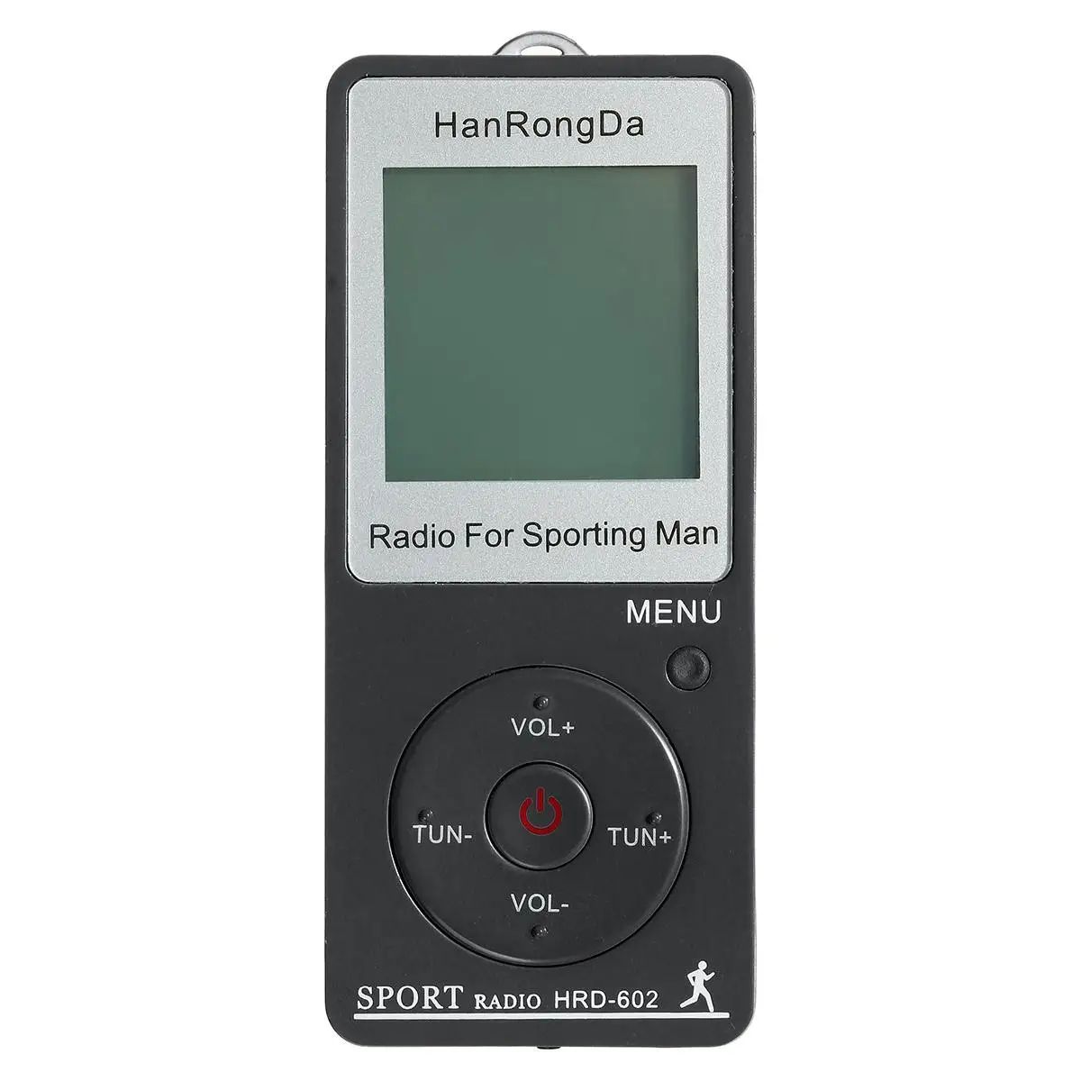 Grey Automatic Search Mini Radio LCD Display AM/FM Dual Band Stereo Pocket Radio Receiver With Earphone Rechargeable Battery - Цвет: Grey