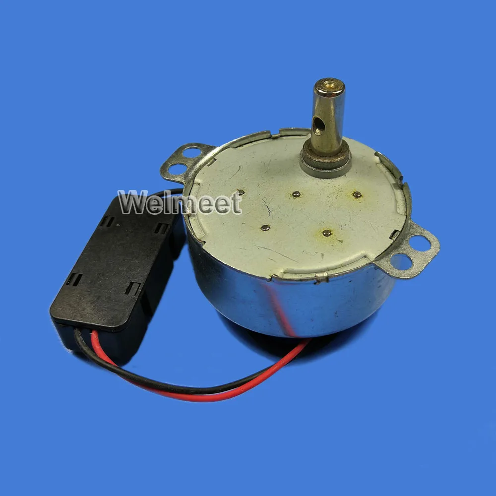 

DC5V 6V 9V 12V 24V JS-50B Metal Gear Synchronous Reduction Gear Brushless AC Motor Horizontal Hole Shaft
