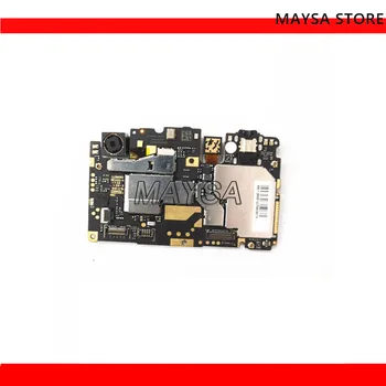 

Original Global Firmware Used Test Working Unlock Mainboard For Xiaomi RedMi Note 5A Motherboard Circuits Card Fee Flex Cable
