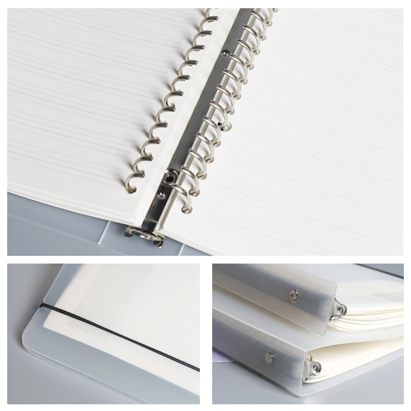 A5/B5 спиральная записная книжка свободная-лист пустая сетка линия точка бумага Sprial Sketchbook для школьных принадлежностей Стационарный магазин