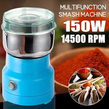 

150W Coffee Grinder Electric Smash Machine Spice Herb Grinding Cereals Grain Coffee Beans Multifunctional Electric grinder
