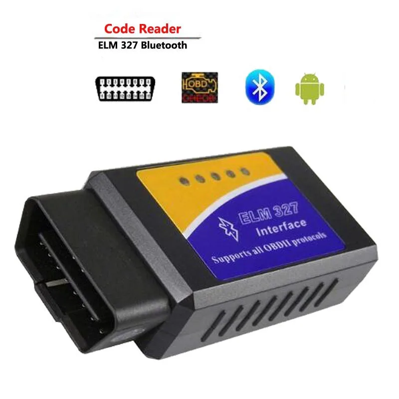 Мини Vgate ELM 327 V1.5 V2.1 Версия Bluetooth сканер OBD2/OBDII ELM327 V 1,5 Код сканер BT 16pin android адаптер