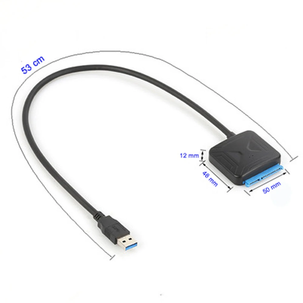USB 3.0 SATA Adapter Cable with 12V2A Power Supply for 2.5/3.5 Inch HDD/SSD Support Description Image.This Product Can Be Found With The Tag Names Computer Cables Connecting, Computer Peripherals, PC Hardware Cables Adapters, Sata to usb adapter converter