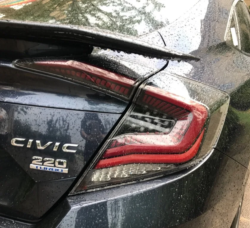 Для Honda Civic задний фонарь дизайн 1 Год Гарантии Заводская Прямая тормоза+ поворот+ сканирование для Civic задние фары
