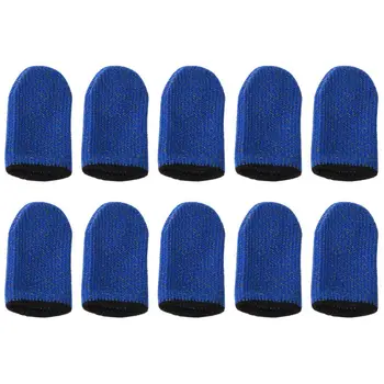 

5 Pair Breathable Mobile Game Controller Finger Sleeve Touch Trigger for PUBG