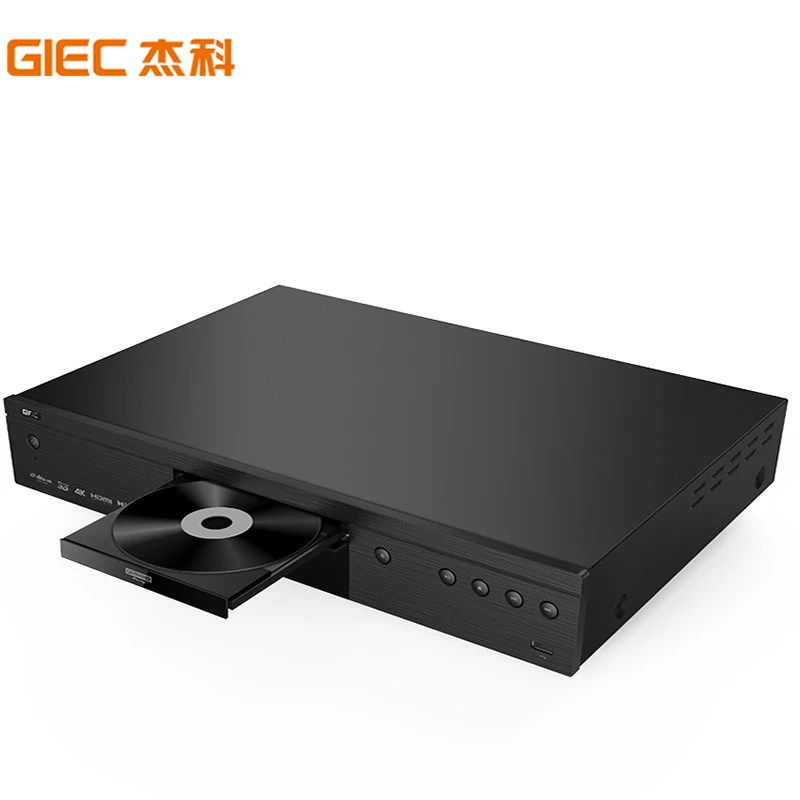 

GIEC G5700 4K UHD Blu-ray Player DVD Player HD Hard Disk Player For Home With Hard Disk Compartment DTS Decoding 12bits Color