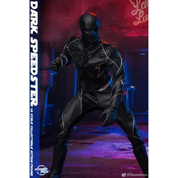 

SOOSOOTOYS SST010 SS-010 1/6 Black Flash Dark Collection Action Figure for Fans Holiday Gift
