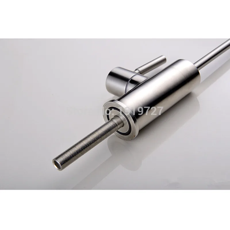 Vidric Best Modern Brushed Nickel Single Handle Kitchen Sink Dispenser Drinking Water Filter Faucet Stainless Steel Filtration F