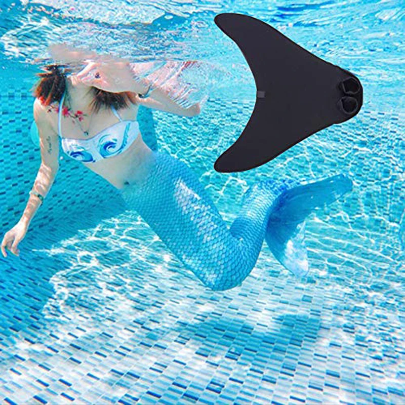 Children Outdoor Swimming Fin Foot Flippers Mermaid Tail Diving Monofin for Kids Water Sports Training Learning Drop Shipping