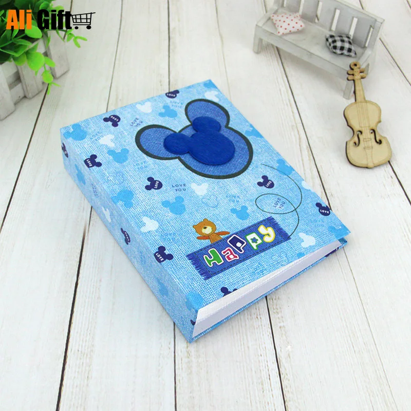 Photo Album 5 Inch 200 photos 7 inch 100 photos Insert Pockets Children Cartoon Interleaf Handmade DIY